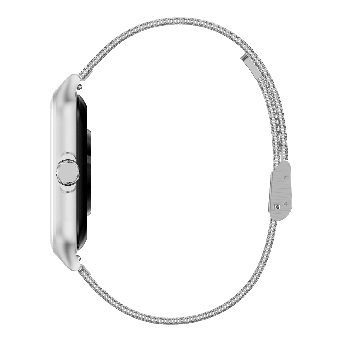 Smartwatch GARETT GRC Activity 2 ασημί ματ + ΔΩΡΟ γαλάζιο καουτσούκ λουράκι